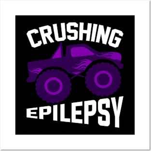 Epilepsy Awareness Crushing Epilepsy Epilepsy Kids Posters and Art